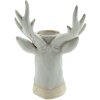 Clayre & Eef 6CE1496 Tea Light Holder Reindeer 12x11x18 cm Beige - Brown