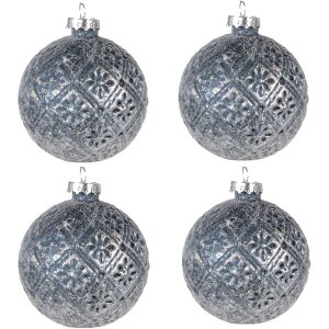 Clayre & Eef 6GL4108 Christmas Tree Ball Ø 8x8...