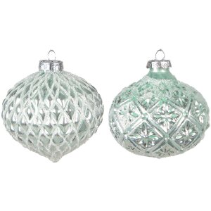 Clayre & Eef 6GL4128 Christmas Tree Ball Ø...