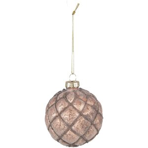 Clayre & Eef 6GL4144 Christmas Tree Ball Ø 8x8...