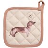 Clayre & Eef DHL45K Potholder Child 16x16 cm Beige