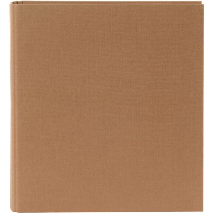 Goldbuch Linen Ring Binder Bella Vista orzech laskowy mechanizm 4 ringowy DIN A4