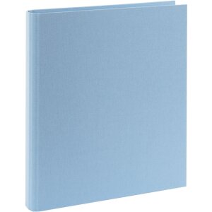 Goldbuch Linen Ring Binder Bella Vista sky blue 4 ringowy mechanizm DIN A4