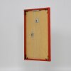 Efektowa plastikowa ramka Art red 30x30 cm przezroczyste szkło