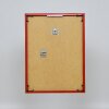 Efektowa plastikowa ramka Art red 30x30 cm przezroczyste szkło