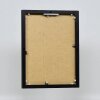 Efektowa aluminiowa rama do zdjęć Quadro 24x30 cm czarne przezroczyste szkło tylny panel MDF