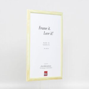 Efekt Rama drewniana Profil 32 zielony 30x45 cm Szkło zwykłe