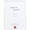 Effect Solid Wood Picture Frame Profile 39 white 9x13 cm Normal Glass