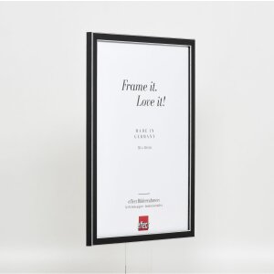 Effect Solid Wood Picture Frame Profil 39 czarny 10x15 cm Szkło zwykłe