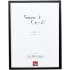 Effect Solid Wood Picture Frame Profil 39 czarny 10x15 cm Szkło zwykłe