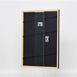 Effect Solid Wood Picture Frame Profile 39 black 23x70 cm Normal Glass