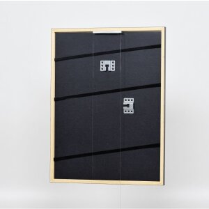 Effect Solid Wood Picture Frame Profile 39 black 23x70 cm Normal Glass