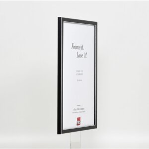 Effect Solid Wood Picture Frame Profile 39 black 23x70 cm Normal Glass