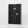 Effect Solid Wood Picture Frame Profile 39 black 25x60 cm Normal Glass