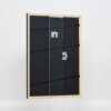 Effect Solid Wood Picture Frame Profile 39 black 25x60 cm Normal Glass