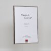 Efektowa plastikowa ramka Art platinum 13x18 cm szkło antyrefleksyjne