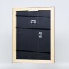 Efekt Drewniana rama barokowa Profil 37 antyczny srebrny 30x30 cm szkło antyrefleksyjne