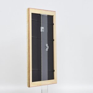 Efekt Drewniana rama barokowa Profil 37 antyczne srebro 30,5x91,5 cm Szkło antyrefleksyjne