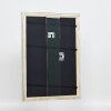 Efekt drewniana ramka na zdjęcia profil 85 srebrny 20x30 cm szkło antyrefleksyjne