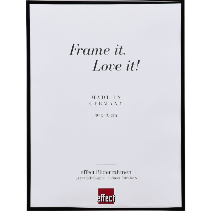 Art Effect Puzzle Frame Acrylic Glass Black 32x47 cm Wiszące na ścianie