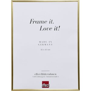 Art Effect Puzzle Frame Acrylic Glass Gold 33x66 cm...