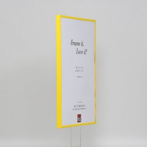 Art Effect Puzzle Frame Acrylic Glass Yellow 48x64 cm Plastikowa ramka do powieszenia na ścianie