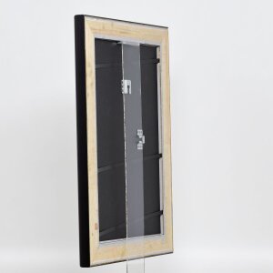 Lustro ścienne Effect Wood Profile 95 Black 30x40 cm Lustro