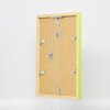 Effect Wall Mirror Wood Profile Top Cube Mirror green 40x50 cm