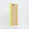 Effect Wall Mirror Wood Profile Top Cube Mirror green 40x50 cm