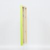 Effect Wall Mirror Wood Profile Top Cube Mirror green 40x50 cm