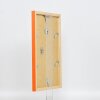 Effect Wall Mirror Wood Profile Top Cube Mirror orange 40x50 cm