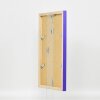 Effect Wall Mirror Wood Profile Top Cube Mirror Purple 40x50 cm