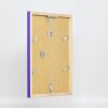 Effect Wall Mirror Wood Profile Top Cube Mirror Purple 40x50 cm