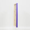 Effect Wall Mirror Wood Profile Top Cube Mirror Purple 40x50 cm