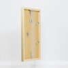 Effect Wall Mirror Wood Profile Top Cube Mirror gold 40x50 cm