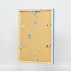 Effect Wall Mirror Wood Profile Top Cube Mirror Blue 40x60 cm