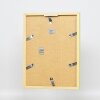 Effect Wall Mirror Wood Profile Top Cube Mirror zielony 40x60 cm