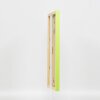 Effect Wall Mirror Wood Profile Top Cube Mirror zielony 40x60 cm