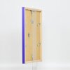 Effect Wall Mirror Wood Profile Top Cube Mirror Purple 40x60 cm