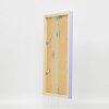 Effect Wall Mirror Wood Profile Top Cube Mirror Lilac 40x60 cm