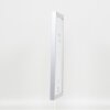 Effect Wall Mirror Wood Profile Top Cube Mirror silver 40x60 cm