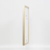 Effect Wall Mirror Wood Profile Top Cube Mirror gold 40x60 cm