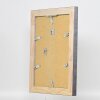 Effect Solid Wood Frame Profile 28 silver 20x28 cm Acrylic Glass Museum Quality