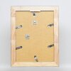 Effect Solid Wood Frame Profile 28 silver 20x28 cm Acrylic Glass Museum Quality