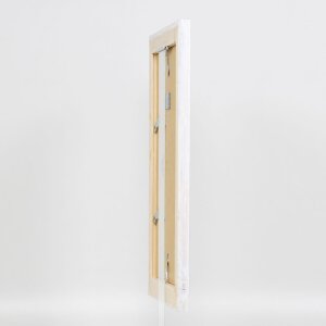 Efekt Drewniana rama na zdjęcia 2240 biała 30x45 cm szkło akrylowe Jakość muzealna