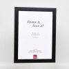 Effect Picture Frame 2310 black 7x10 cm Acrylic Glass Museum Quality