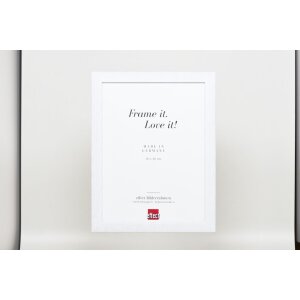 Effect Picture Frame 2310 white 7x10 cm Acrylic Glass Museum Quality