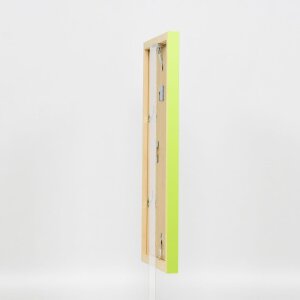 Effect Wooden Frame Top Cube 50x75 cm zielone szkło akrylowe jakość muzealna