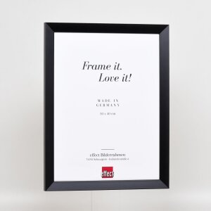 Efekt Drewniana rama Top N czarna 20x20 cm szkło akrylowe Jakość muzeum