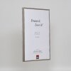 Efektowa plastikowa ramka Art platinum 28x35 cm szkło muzealne